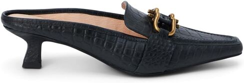 Matisse Womens Lee Croc مدببة إصبع القدم مضخات هريرة لباس غير رسمي منخفض كعب منخفض 1-2 " - أسود in Kuwait