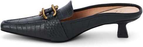 Matisse Womens Lee Croc مدببة إصبع القدم مضخات هريرة لباس غير رسمي منخفض كعب منخفض 1-2 " - أسود in Kuwait