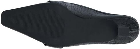 Matisse Womens Lee Croc مدببة إصبع القدم مضخات هريرة لباس غير رسمي منخفض كعب منخفض 1-2 " - أسود in Kuwait