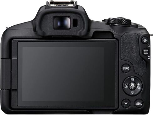 Canon EOS R50 Digital Digital Camera مع RF-S 18-45mm f/4.5-6.3 هي عدسة STM + 55-210 مم f/5-7.1 هي عدسة STM + 64 جيجابايت ، حزمة صور احترافية (حزمة 42pc) (متجددة) in Kuwait
