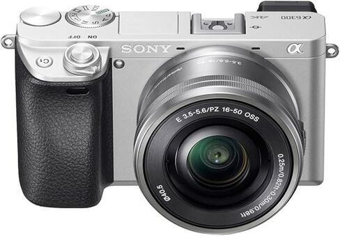 حزمة الكاميرا لفضة كاميرا Sony A6400 بدون مرآة مع E-PZ 16-50 مم F/3.5-5.6 OSS Lens و Accessories Kit (64 جيجابايت ، بطارية إضافية ، ترايبود ، وأكثر من ذلك) in Saudi Arabia