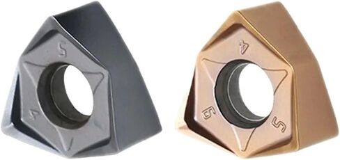 10Pcs WNMU080608 -GM Fast Feed Double-Sided Heavy-Duty Milling Cutter Cemented Carbide Insert Six Corner Insert(TP110) in Saudi Arabia