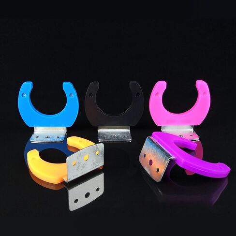 Wall Mount Microphone Holder Stand Space Saving Mic Display Shelf Organiser Rack for KTV Room and Home Karaoke in Kuwait