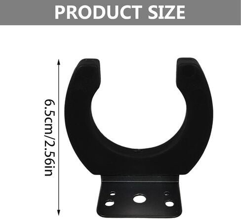 Wall Mount Microphone Holder Stand Space Saving Mic Display Shelf Organiser Rack for KTV Room and Home Karaoke in Kuwait