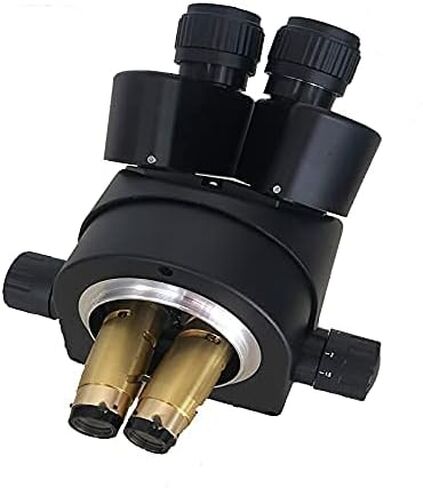 Continue 7-45X Binocular Stereo Microscope Industrial Microscope Zoom Magnification Head (Color : Black Color) (White Color) in Kuwait