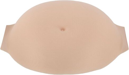 Asixxsix Fake Pregnant Belly, Lightweight Months Pregnancy Belly, Breathable & Skin Friendly, Maternity Sponge Belly for Film Props Tv Series Props, Actor Performance,Spoof Costume, in Saudi Arabia