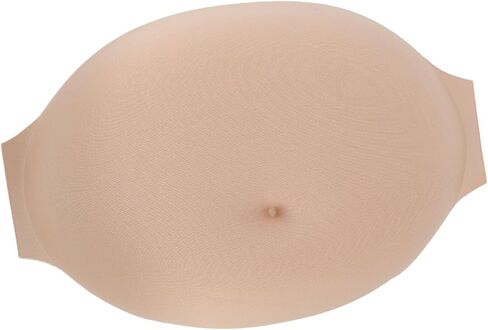 Asixxsix Fake Pregnant Belly, Lightweight Months Pregnancy Belly, Breathable & Skin Friendly, Maternity Sponge Belly for Film Props Tv Series Props, Actor Performance,Spoof Costume, in Saudi Arabia