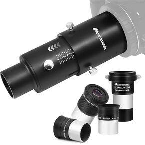 Astromania Telescope Accessory Kit - Bundle with - 1.25" Variable Projection Adapter