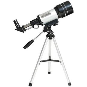 150X Professional Astronomical Telescope with 70mm Aperture, Portable Tripod & Interchangeable Eyepieces