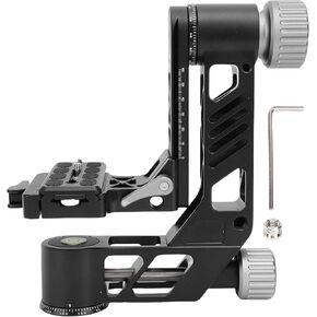 Fydun DSLR Camera Tripod Stabilizer 360 Degree Panoramic Heavy Duty Aluminum Alloy for Telephoto Lens Photography