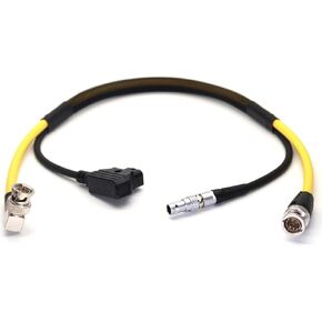 D-tap to 0b 2 pin male power and sdi cable for teradek bond smallhd monitor z cam e2 camera dji ronin arri