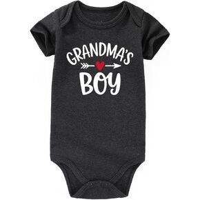grandma's boy baby clothes grandma boy's clothing boy Bodysuits