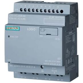 Davitu Motor Controller - Original 6ED1052-2MD08-0BA1 LOGO! 12/24RCEO Logic Module 6ED10522MD080BA1 to Replace 6ED1052-2MD00-0BA8