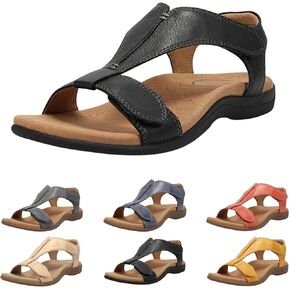 Orthawolkway Womens Sandals,Orthopedic Sandal Shoes With Arch Support For Women,Summer Comfortable Sandals
