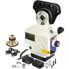 FAHKNS Power Feed X-Axis 450 in-lb Torque, Power Feed Milling Machine 0-200PRM, Power Table Feed Mill 110V, for Bridgeport and Similar Knee Type Milling Machines