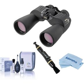 Nikon 16x50 Action Extreme ABT Porro Prism Binocular, Black, Bundle with Accessory Kit