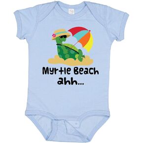 inktastic Myrtle Beach South Carolina Baby Bodysuit