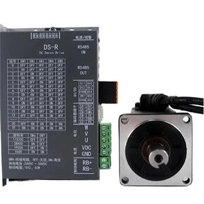 RS485 200W DC24V-48V 6A 3000rpm 2500 line incremental DC Servo Motor with Driver 6OM00630DC+DS-R200W