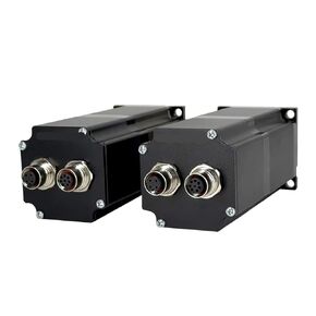 1pcs Modbus Closed-Loop Stepper Motor with Driver Controller Encoder IP65 Connector(PMC007B6SEP2I 57-76)