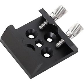 Telescope Dovetail Base Adapter for Astrophotography with Metal Construction, Black