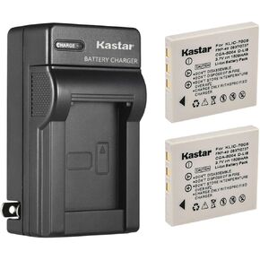 Kastar AC Wall Battery Charger Replacement for Fujifilm NP-40 NP-40N Battery, BC-40N Charger, Fuji FinePix F710, FinePix F810, FinePix F810 Zoom, FinePix F811, FinePix J50, FinePix Z5fd