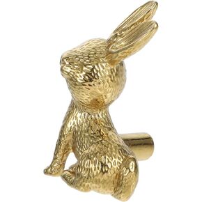 STOBAZA Bunny Cabinet Copper Doorknob Dresser Drawer Pulls for Nursery Kitchen Cupboard Decor Bunny Design Versatile Resistant Finish