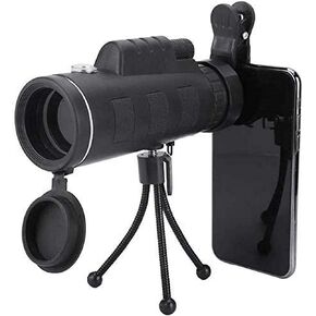 Monocular Telescope 40 X 60 Mobile Phone Telescope with Tripod Monocular The Use of Pure Optical Glass is Very Good for Remote Recording