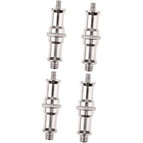 Nuobyty 4pcs محول المسمار الخيوط لمحولات تثبيت مصباح فلاش الحنفي