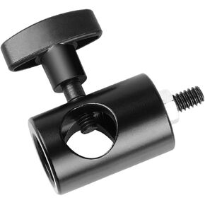 Mikikit Tripod Flashlight Adapter for Cameras Camera Light Adapter Horizontal Vertical Mounting Options Easy Installation for Versatile Photography Compatible