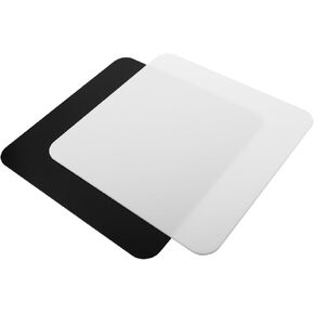 HANABASS 2pcs Photography Reflector Light Diffuser Boards Acrylic Display for Jewelry Watches and Objects Easy to Clean Scratch Resistant
