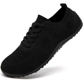 Women Barefoot Shoes Slip on Canvas Walking Sports Zero Drop Sole Casual Sneakers Comfortable Breathable Minimalist Soft Beach Outdoor Shoes