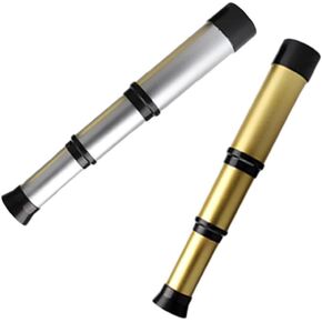 2Pcs Pirate Telescope Retractable Monoculars for Zoomable Spyglass for Science Experiments Travel and Boys