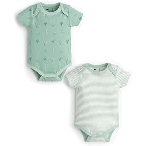 MONICA + ANDY Baby Organic Short Sleeve Jack + Jill Bodysuit