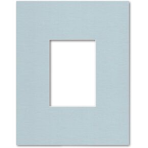 11x14 Matting for 5x7 Photograph or Artwork 4-Ply Bevel Cut Acid Free Matboard for Picture framing (Off White)