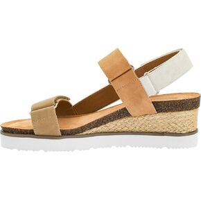 Corkys Footwear Women's Roadie Sandal Wedge - Comfortable Cushioned Footbed, Trendy, with Adjustable Hook and Loop Strap for All-Day Wear, Versatile Style