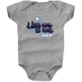 500 LEVEL Austin Baby Infant One Piece Bodysuit (3-24 Months) - Austin Texas I Love You So Much