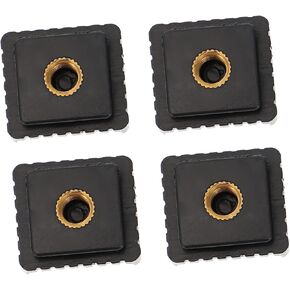 4Pcs Hot Shoe Mount Bracket with Thread for Camera Accessories Quick Release Adapter for Flash Lights and Microphones Durable and Compatible with Standard Hot Shoe