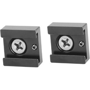 2pcs Cold Shoe Adapter Quick Release Flash Mount Bracket for Camera Durable Clamping Style Compatible Threaded Accessories for Photography and Videography