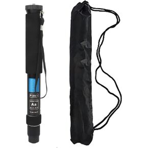 Camera Monopod, 8-Section Portable Compact Camera Monopod with Load 5Kg, Retractable Aluminum Alloy Monopod with Height Adjustment for DSLR Cameras