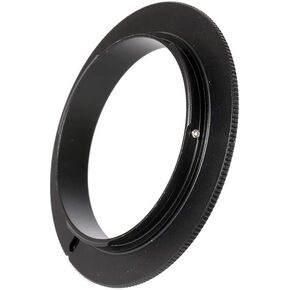 49/52/55/58/62/67/72/77mm Macro Reverse Lens Adapter Ring for Canon EOS RF Mount Camera Body (49mm)