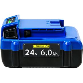 6.0Ah Replacement for Kobalt 24V Battery KB624-03 KB524-03 KB424-03 Compatible with Kobalt 24 Volt Max Lithium Ion Battery