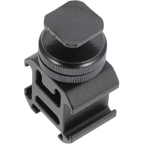 Vaguelly 1Set Flash Hot Shoe Mount Adapter with Tripod Thread for DSLR Camera Durable Compact Easy to Install Photography Equipment Mounting
