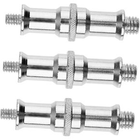 NUOBESTY 3Pcs Screw Adapter Durable Cold Shoe Adapter for Studio Light Stands and Tripods Sturdy Versatile Connection for Photography Equipment