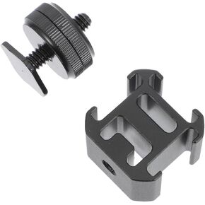 1Set Hot Shoe Mount Adapter Durable Camera Mount Tripod Screw for Photography Equipment Compact Design for Flash Holders and LED Lights