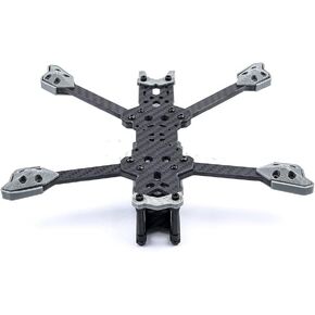 Carbon Fiber Frame Kit Compatible with RC Racing Drone Compatible with Titan DC5 V1.4 DC5-HD 222mm and DC7 DC7-HD 333mm 7inch 5mm Arm(DC5)