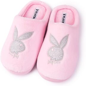 Playboy للجنسين دافئ وفخمة فيلور الرغوة الداخلية سوليد في الهواء الطلق بأحجام S-XL ، بريق بوند بوند ، x-large نساء