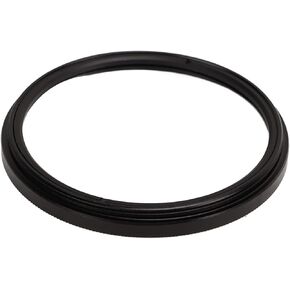 Black Diffusion 1/4 Filter, Mist Cinematic Effect SLR Camera Filter, Soft Focusing Scratch Mist Cinematic Effect Lens Filter (49MM)