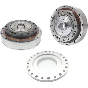 1pcs Drive with Flange Plate Nema17 23 Stepper 40 60 80 110 130mm Servo Motor(ZXF17 for 42mm Step,100 to 1)
