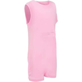 Kaycey Special Needs Adaptive Clothing with Tube Access for Children & Adults, Sleeveless Bodysuit
