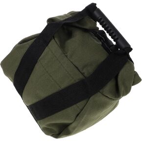 Homoyoyo Sandbag for Weight Training Heavy Duty Canvas Sandbag for Outdoor Fitness Self-fill Capability Portable Design for Strength Training and Conditioning Workouts